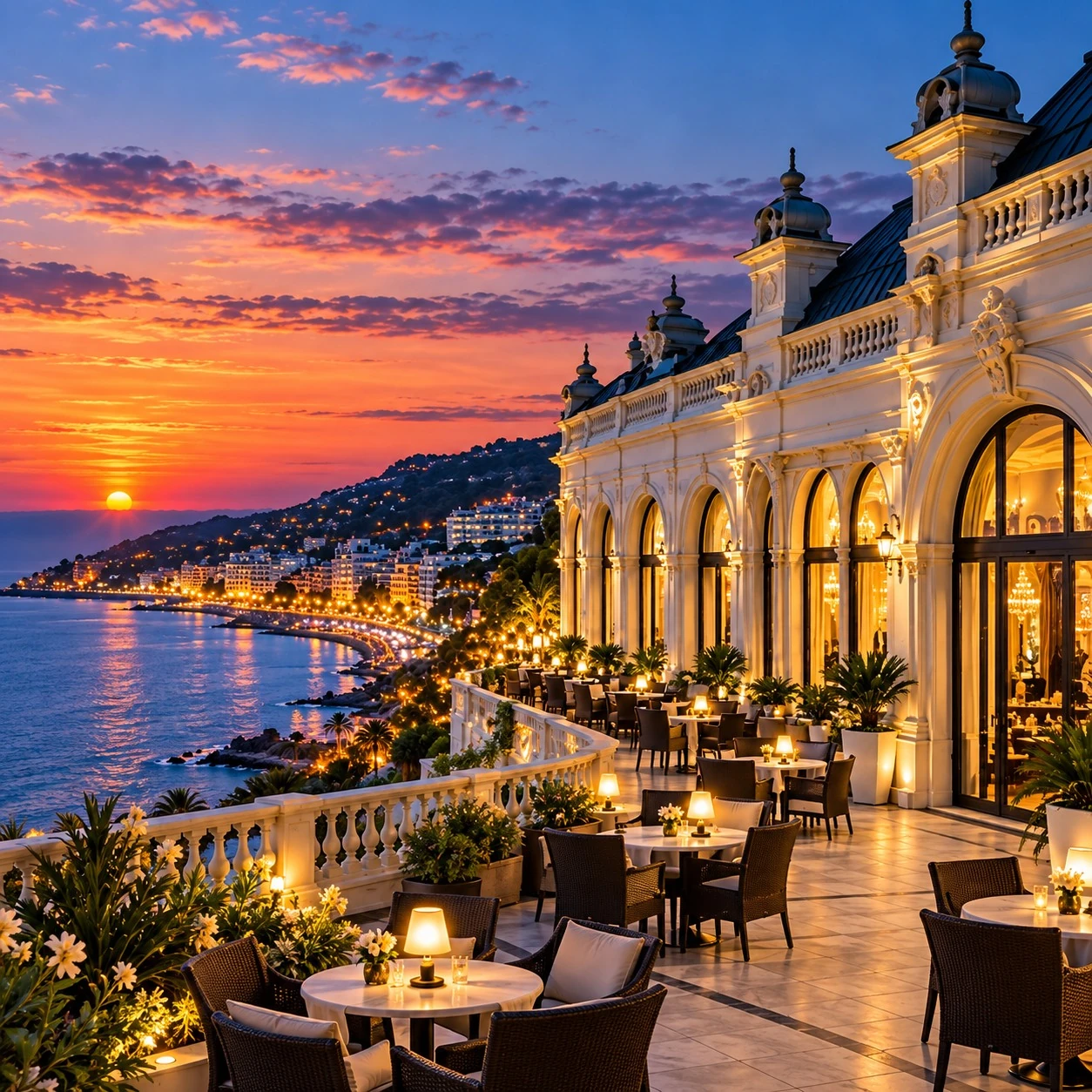 Casinos en bord de mer : de l'Atlantique à la Côte d'Azur